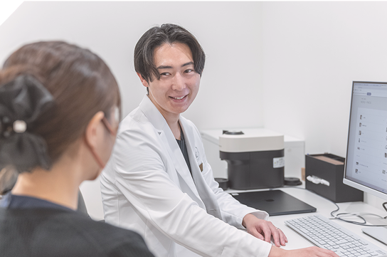 診察・カウンセリング（全て医師が行います）