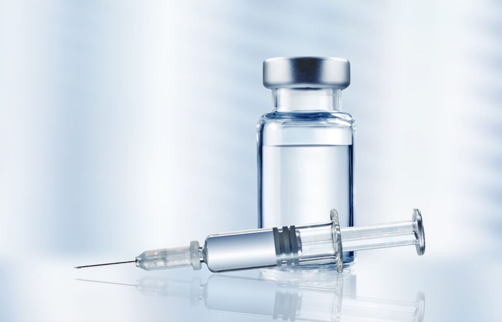 注射器とアンプル