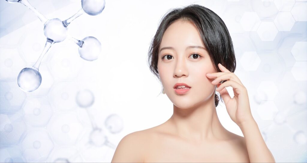 女性と潤いイメージ