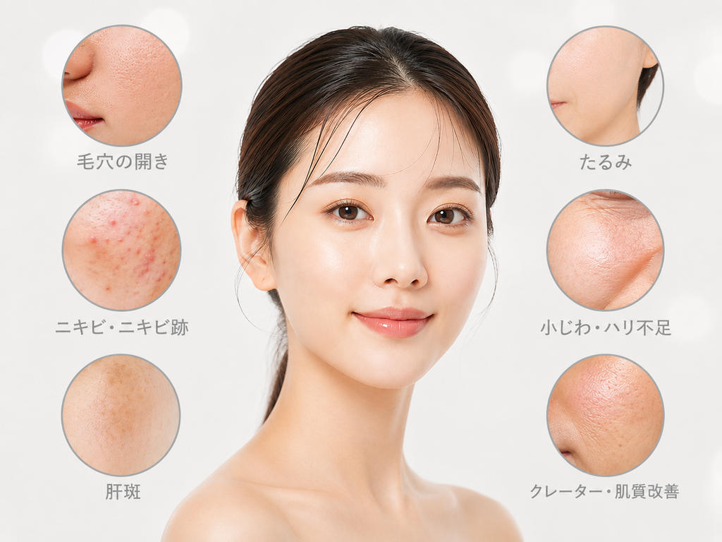 ポテンツァで期待できるの効果のイメージ
